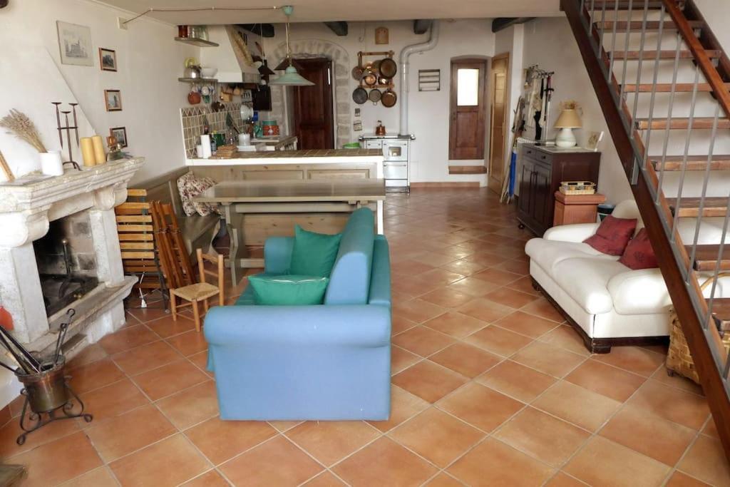 Casa Con Vista Lago, Civitella Alfedena Exterior foto